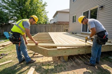 Deck Building in Henniker, New Hampshire by RD Horizon Builders